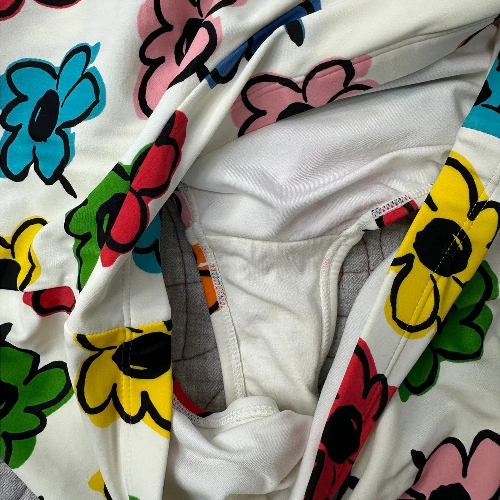 Hanna Andersson Swim Skirt White Floral Bold‎ Multi-Color / Girls 12